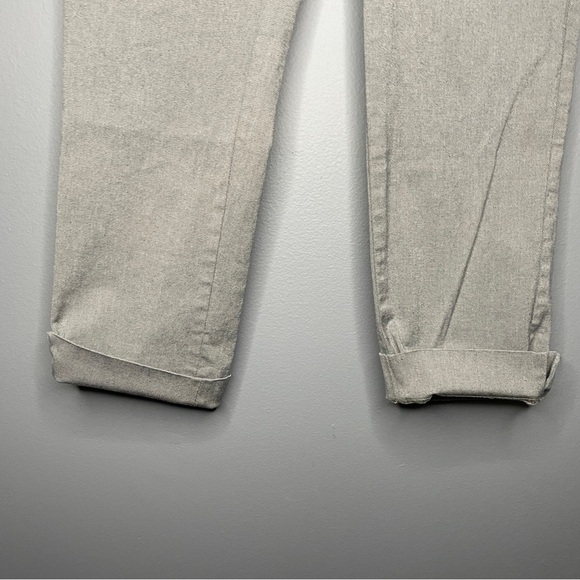 Banana Republic Jackson fit gray cropped ankle capri business pant size 10 - Picture 3 of 8